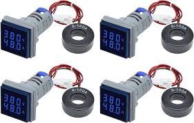 Ampere, multifunction and volt meters