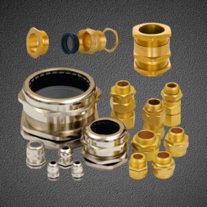 Brass cable glands