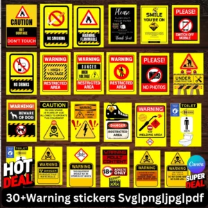 Danger Stickers