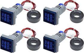 Ampere, multifunction and volt meters
